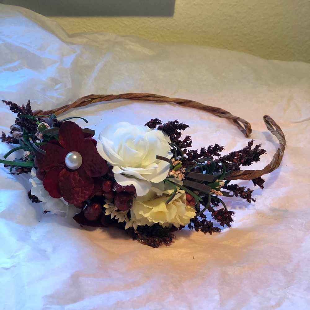 Beautiful Flower head band